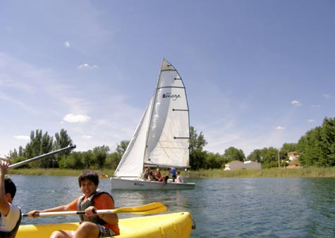 Actividad vela ligera Ruidera