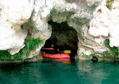 Travesía en kayak en lagunas de Ruidera